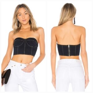 LPA Top 498 in Denim